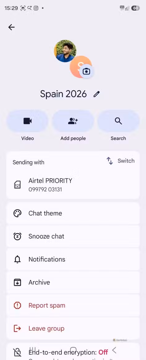 edit-group-name 5 ميزات في تطبيق رسائل جوجل لتنظيم المحادثات الجماعية بسهولة