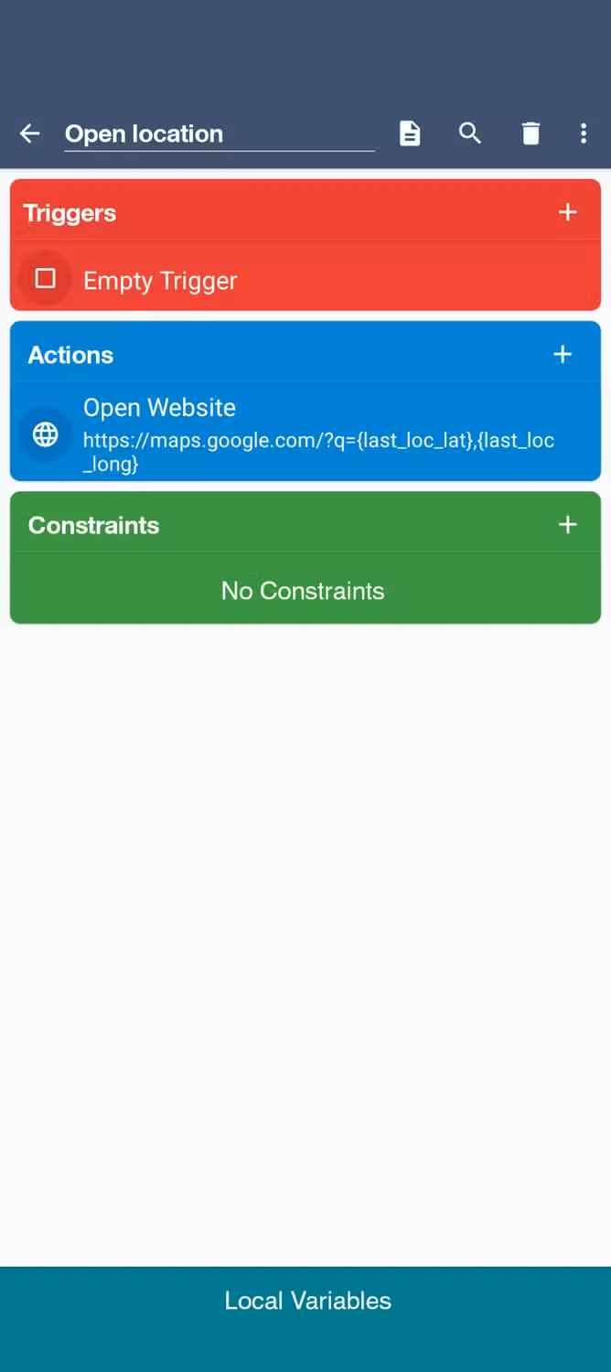 macrodroid-android-auto-macros-15 5 أتمتات ذكية في Android توفر عليك الوقت دون الحاجة إلى البرمجة